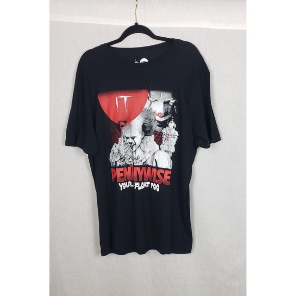 Hybrid Apparel Other - Hybrid Apparel IT Pennywise Black T Shirt Unisex XL Welcome To‎ Derry Horror